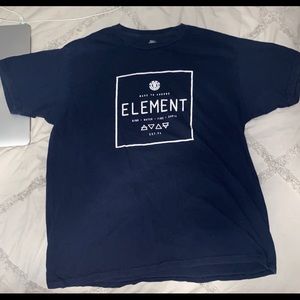 Navy Blue Element Crewneck T-Shirt